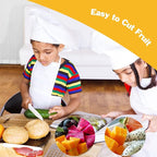 Knives for Kids, 6-Piece Kitchen Cooking and Baking Knife Set, Children's Knives for Real Cooking, BPA-Free Kids' Toddler Tool