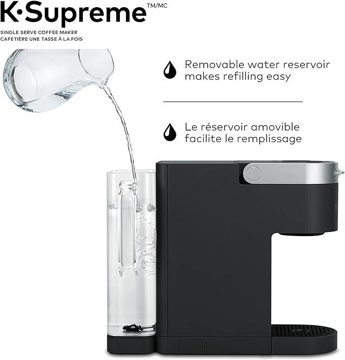 Keurig K-Supreme Coffee Maker, Single Serve K-Cup Pod Coffee Brewer, With MultiStream Technology, 66 Oz Dual-Position Reservoir