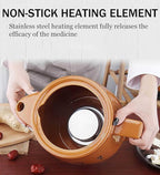 2-5L Automatic Chinese Medicine Pot, Multifunctional Electric Chinese Medicine Pot, Ceramic Pot, Wok for Cooking, Baking, Boiling a 2L