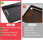 6787 Spirit 300 Full Size Griddle Insert for Weber Spirit I & II 300 Series Grill Accessories Spirit E-310 E-320 E-330 S-310 SP-310, Spirit 2 E310 S-310 Flat Top Griddle, Carbon Steel for 7638 7639
