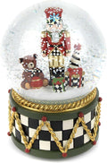 MACKENZIE-CHILDS Snow Globe, Christmas Decor for Living Room, Nutcracker