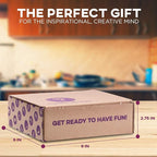 Baketivity Kids Baking DIY Activity Kit - Bake Delicious Confetti Muffins with Pre-Measured Ingredients – Best Gift Idea for Boys and Girls Ages 6-12