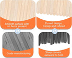 KTOJOY 1000 Pack Birch Wood Coffee Stirrers, 7 Inch Sturdy Coffee Stir Sticks, Smooth Round Ends, Splinter-Free Disposable Stir Sticks for Coffee, Cocktails, Office, Home Use