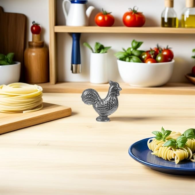 Garneck 2pcs Reusable Cast Iron Chicken Cooking Tool for Natural Iron Supplement for Vegans Athletes Anemia Support Cooking Accessory for Healthy Meals