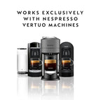 Nespresso Capsules Vertuo, Intenso, Dark Roast Coffee, 30-Count Coffee Pods, Brews 7.8oz.