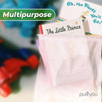 purifyou Set of 10 Reusable Produce Bags - Large (12x14), Farmers Market Bags, Washable Shopping Bags, Gift Bags, Storage for Fruits, Vegetables, Toys, Groceries, Kitchen and Home Organizer