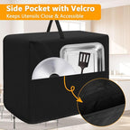 Meat Slicer Cover, Waterproof Appliance Covers for Kitchen Counter, Fit for BESWOOD/VEVOR Home Meat Slicer Machine (20.5"Lx17.7"Wx15"H)