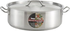 Winware - Stainless Steel 25 Quart Brasier with Cover