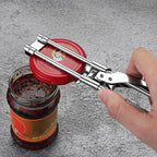 zengxiaoyun® Master Jar & Bottle Opener, Adjustable Multifunctional Stainless Steel Can Opener Jar Lid Gripper, Manual,Kitchen Accessories (2PCS)