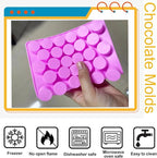 Round Silicone Candy Molds For Hard Candy Gummy