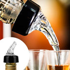 Measure Pourer Drinks Wine Cocktail Beverages Dispenser,Automatic Measured Bottle Pourer Spout,Quick Shot Spirit,Ideal Cocktail Home Bar Tools 1oz/30ml Red 20 Pack