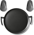 Universal 17" Round Carbon Steel Griddle for Grill Gas/Electric Stove Induction Cooktop and Oven, Thick Heavy-duty Carbon Steel, Vegetable Oil Pre-seasoned Nitrided Coating Process