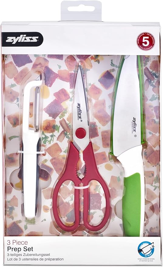 Zyliss E920252 Kitchen Prep Set, Stainless Steel