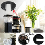 Replacement Brew Basket Lid Cover for Moccamaster Coffee Makers, Compatible with Models K, KB, KBG, KBS, KBT, KBTS, KBGT, CDG, CDT, CDGT (13114, 1.0L & 1.25L), BPA-Free, Dishwasher Safe
