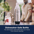 SodaStream - Terra Sparkling Water Maker | VALUE BUNDLE | CQC CO2 system | Includes 2x CO2 Cylinders, 3x 32 Fl Oz Dishwasher Safe Bottles, 2x Bubly Flavor Drops | Combine with Pepsi Flavors | White
