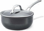 Anolon X - SearTech Nonstick Saucier, Induction Cooktop Compatible (2.4L/2.5qt)