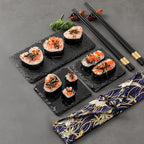 Sushi Making Set, 10 Pcs Sushi Maker Set, Sushi Molds Press with Sushi Rice Mold Shapes, Sushi Maker Roller Set, Sushi Set for Beginners, DIY Home Onigiri Mold Sushi Tool Setchen Accessories