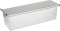 USA Pan Bakeware Pullman Loaf Pan with Cover, 13 x 4 inch, Nonstick & Quick Release Coating, Made in the USA from Aluminized Steel