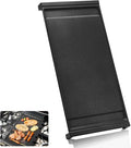 UPGRADED WB31X24738 Griddle Replacement for GE Appliance Gas Range Center Griddle,9 ×19.5 inch Griddle Compatible with GE Stove Parts, Cast Iron with Food Grade Nonstick Griddle Cooktop Plate Flat