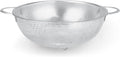 Gulex Colander Stainless Steel 3-Quart, Metal Strainer with Base, Strainer for Kitchen Food, Dishwasher Safe