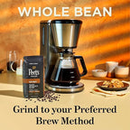 Peet's Coffee, Dark Roast Whole Bean Coffee - Major Dickason's Blend 18 Ounce Bag