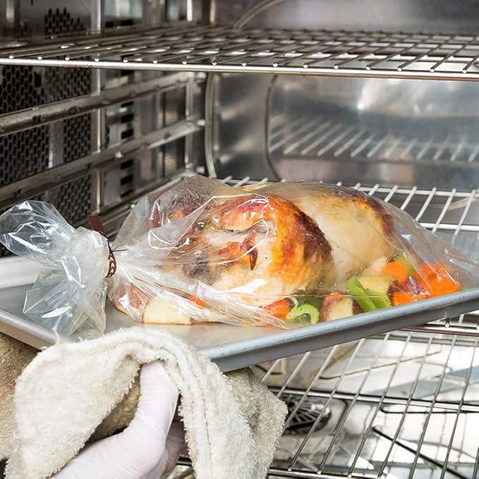 20 Counts Oven Bags Turkey Size | Large Oven Bag for Thangkgiving Day Turkey Roasting Cooking-2 Pack