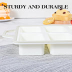 Vinino Silicone Mini Loaf Pans with Metal Reinforced Frame-2 Pack, Non-stick Silicone Bread Pan for Baking 8-Cavity, Tiny Banana Bread Set, Dishwasher Safe Brownie Pan-Gray