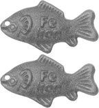 VOSAREA 2pcs Iron Fish Cooking Tool: Fish for Iron Deficiency Reusable - Safe Supplement for Pregnant Women Vegans and Athletes Food Soup & Drinks