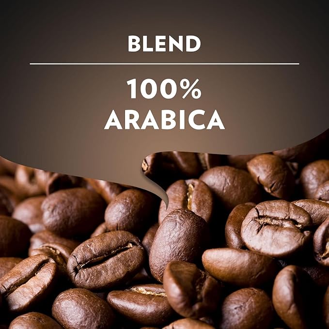 Lavazza Espresso Ground Coffee, Medium Roast, 100% Arabica, 20 oz Bag (Pack of 6)