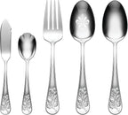 Lenox 894645 Chestnut Ridge 65-Piece Flatware Set