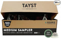Tayst Coffee Pods, Medium Sampler Box Medium Roast, K Cups Compatible with Keurig Coffee Maker, Sustainable Single Serve, Pack of 100