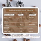 【Iron Gray】KINGrinder K6 Manual Hand Coffee Grinder with Straight Handle for French Press, Drip, Espresso with Assembly Consistency Stainless Steel Conical Burr Mill, 25-35g Capacity