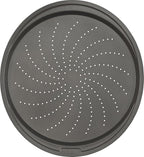 GoodCook Everyday Nonstick Steel Pizza Crisper, 13-Inch, Gray