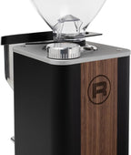 Diletta Bello+ Espresso Machine (Black) Bundle w/Rocket Espresso Giannino Espresso Grinder (Black/Wood)