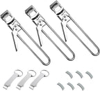 3-Pack Adjustable Stainless Steel Jar Opener - Multifunctional Jar Opener for Weak Hands, Seniors with Arthritis - Includes Keychain Opener - Opens Jars, Bottles, Containers Easily，Kitchen Accessories