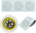 Tuile Molds Silicone (2 PCS) Lace Fondant Molds Set with Hollow 3D Beehive Candy Molds for Baking, Resin, Polymer Clay, Sugar Craft Dessert Cupcake Cake Decorating - Tree Branch