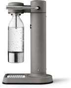 Aarke Carbonator lll, Sparkling & Carbonation Water Machine, Stainless Steel with PET BPA-Free Reusable Bottle Volume 1L/34 fl oz (Matte Grey)