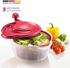 Westmark Germany Vegetable and Salad Spinner with Pouring Spout (Red)