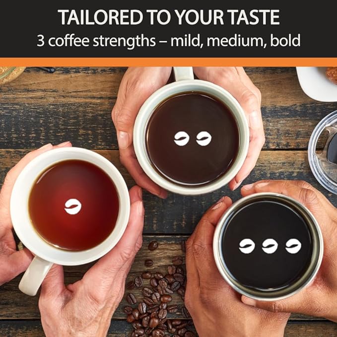 KRUPS Simply Brew: Stainless Steel and Glass Carafe 12 Cup Drip Coffee Maker, Programmable with Digital Display, Dishwasher Safe, Drip Free Coffee Machine, Black and Silver