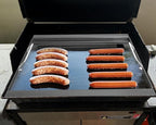 Full Size Griddle for Weber Old Spirit 200 Series Grills, Flat Top Griddle for Spirit E/S 200 & 210 Side Control Panel, Spirit 500, Genesis Silver A Gas Grills, Replace for 7521 7522 7523 65904 65905