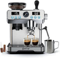 Espresso Machine with Grinder 20 Bar Professional Expresso Coffee Machines for Home Customizable 194℉-203℉ Temp Control Espresso Maker with 68oz Water Tank All-in-One Coffee Maker Cold Brew