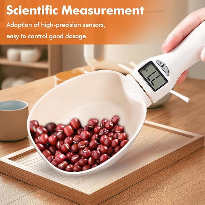 2pcs Digital Measuring Spoon,Digital Measuring Cup with LCD Screen Display, Digital Food Spoon Scale, Gram Measuring Spoons for Kitchen Gadgets and Daily Meal