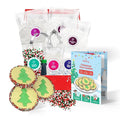 Baketivity Christmas Tree Cookies - DIY Baking Kit for Kids - Fun Little Junior Chef Essential Kitchen Lessons, Includes Pre-Measured Ingredients