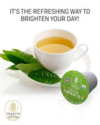 Organic Green Tea Pods for Keurig - Unsweetened Green Tea for K Cup Machines by Teavity (36 Tea Pods)