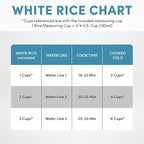 AROMA® Rice Cooker, 3-Cup (Uncooked) / 6-Cup (Cooked), Steamer, Small Rice Cooker, Oatmeal Cooker, Soup Maker, Auto Keep Warm, 1.5 Qt, White, ARC-743-1NG