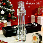 Clear Sushi Bazooka – Easy Sushi Making Kit for Beginners & Professionals | DIY Sushi Maker mold for Perfect Rolls at Home | Fun Japanese Cooking Gadget for Family, Parties & Gift