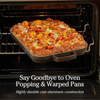 Our Place Mini Griddle Pan - 2 Quart Nonstick Ceramic Sheet Pan & Stovetop Griddle with Handles | Toxin-Free Cast Aluminum | Oven Safe up to 450°F | Steam