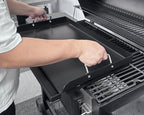 25"x16" Nonstick Coating Griddle for Gas Grill, Universal Griddle Insert for Gas Stove/Gas Grill/Electric/Charcoal, Flat Top Plate for Outdoor Cooking and Camping Grilling