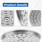3.8″ Diameter 44199 Stainless Steel Percolator Basket Lid Cover for Presto 0281103 0281104 0281105 Percolator Coffee Pot Replacement Parts