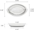 12 oz oval au gratin dish (0.7 millimeter), comes in each